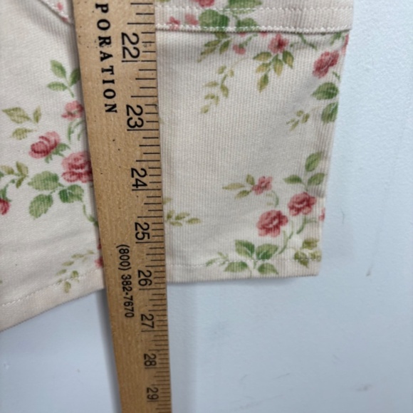 Polo Ralph Lauren Floral Corduroy Overall Dress 12 Cottage Preppy School READ - Picture 8 of 11